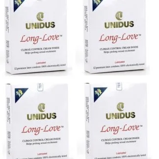 UNIDUS Long Love Condoms 12 Pcs