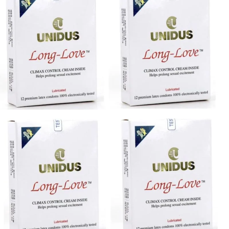 UNIDUS Long Love Condoms 12 Pcs